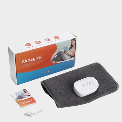 Wireless 360° Air Pressure Calf Massager 3 Level Hot Compress Airbag Compression Massage Leg Muscle Foot Relax Blood Circulation