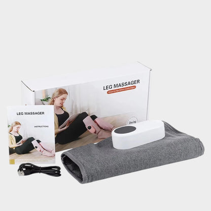 Wireless 360° Air Pressure Calf Massager 3 Level Hot Compress Airbag Compression Massage Leg Muscle Foot Relax Blood Circulation